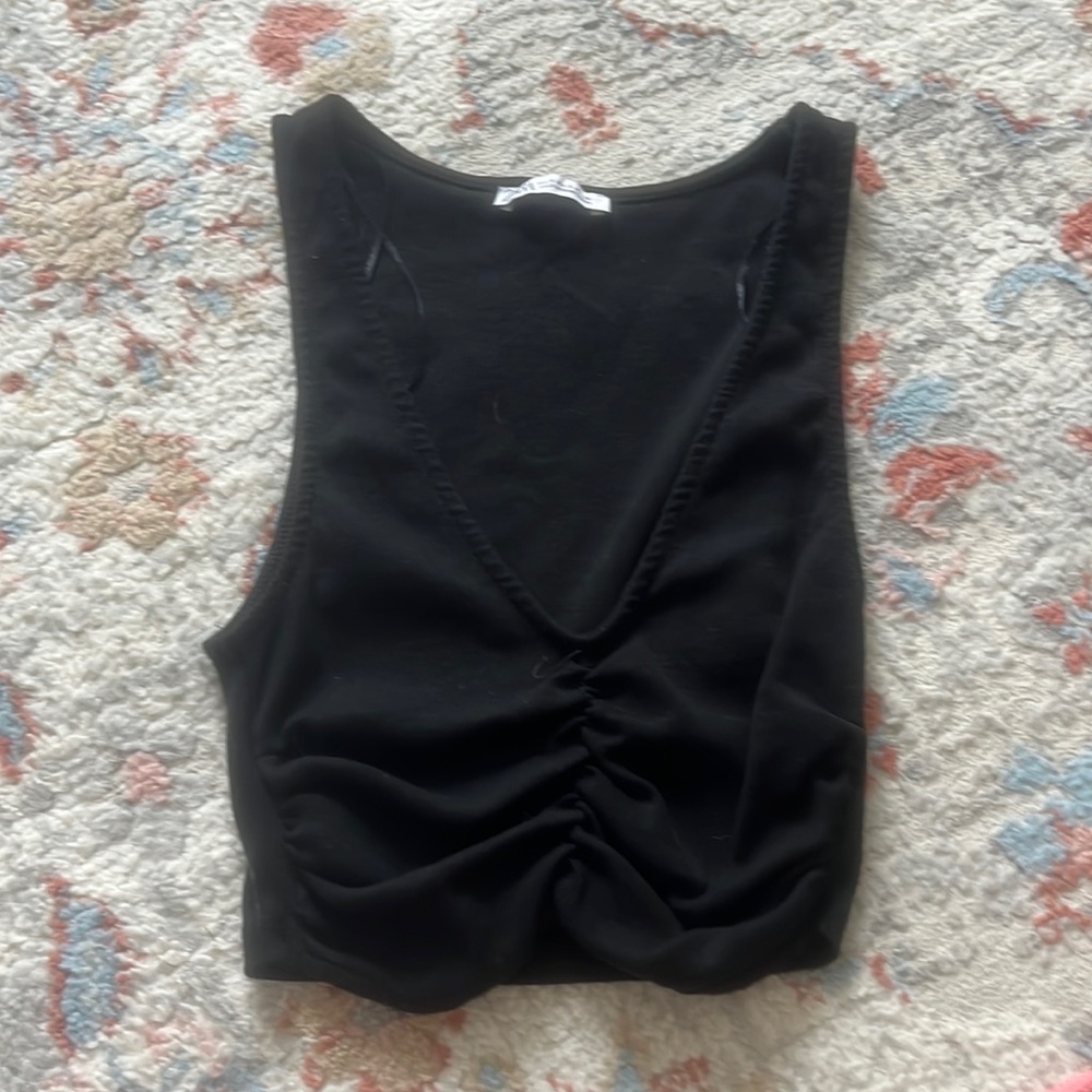 Zara black tank